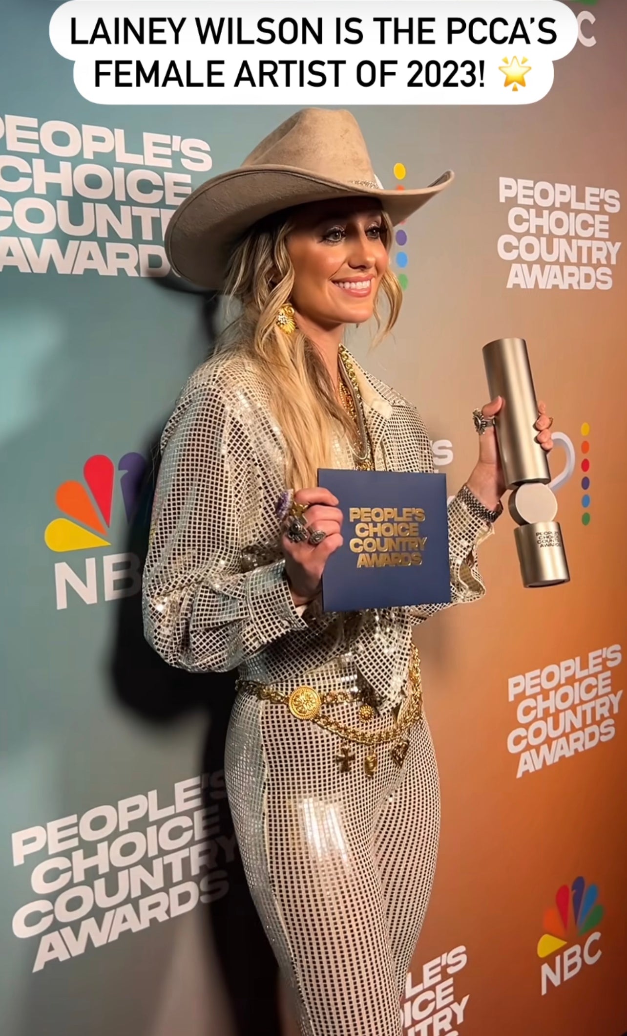 The Lighting Bolt Hat as seen on Lainey Wilson (FREE SHIPPING)