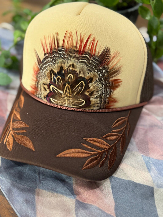 Laurel Love Feather Trucker