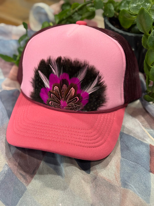 Strutin’ Feather Trucker