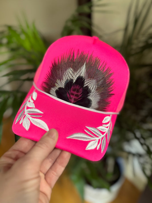 Margarita Laurel Feather Trucker