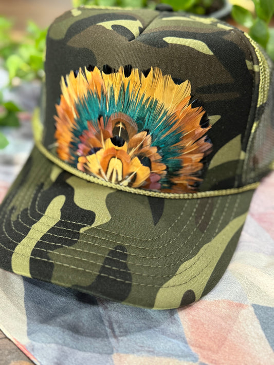 Backwoods Feather Trucker