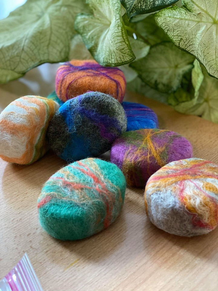 Oval Felted Soap (Rosemary Citrus)