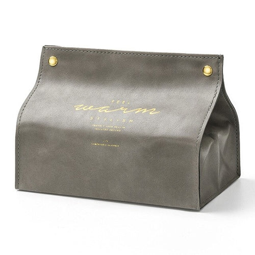 Leather Tissue Box Case