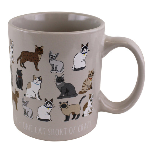 Stoneware Pet Cat Mug 12oz