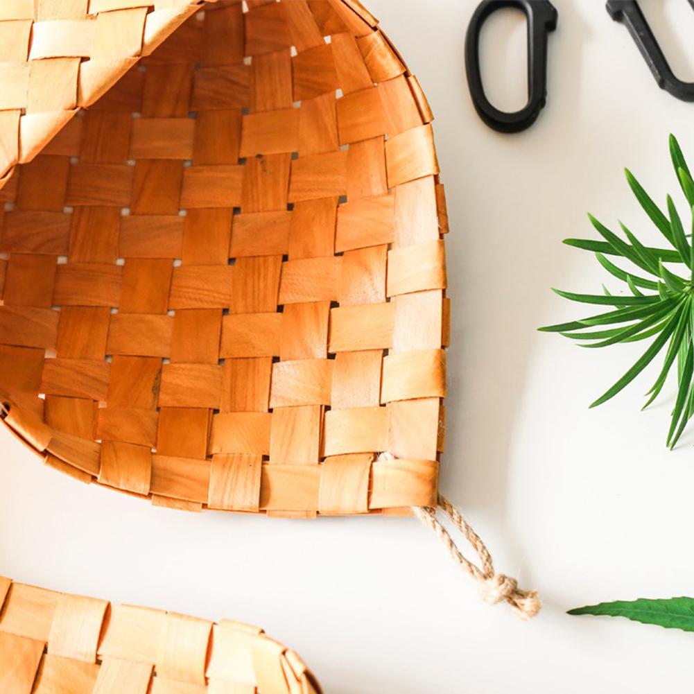 Hanging Wicker Flower Basket