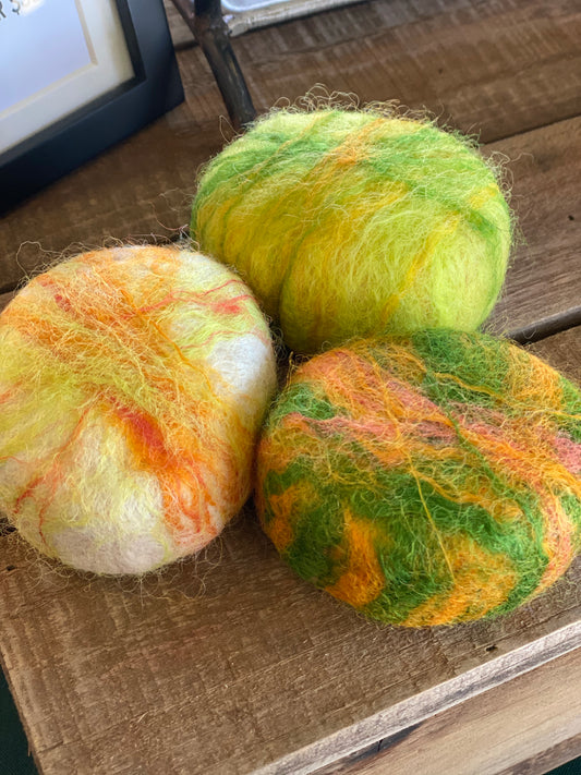 Oval Felted Soap (Lemon Loaf)