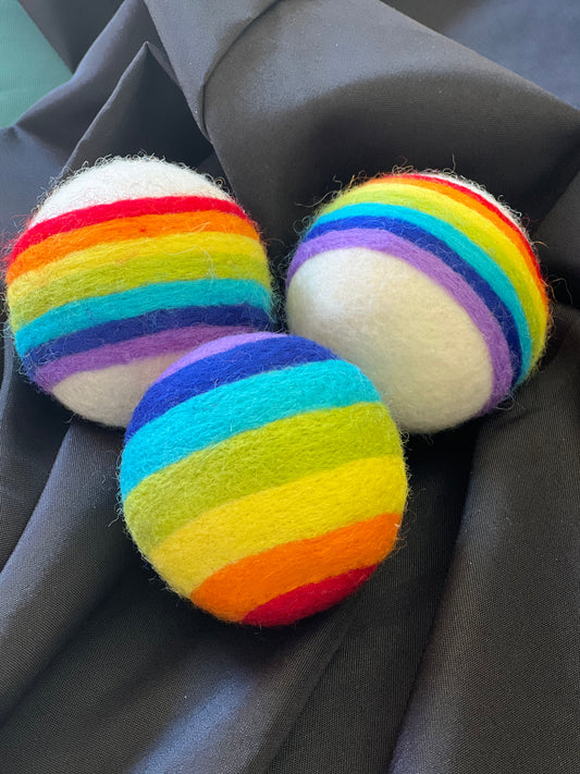 Pride  🌈 Wool Dryer Balls (SET OF 3)