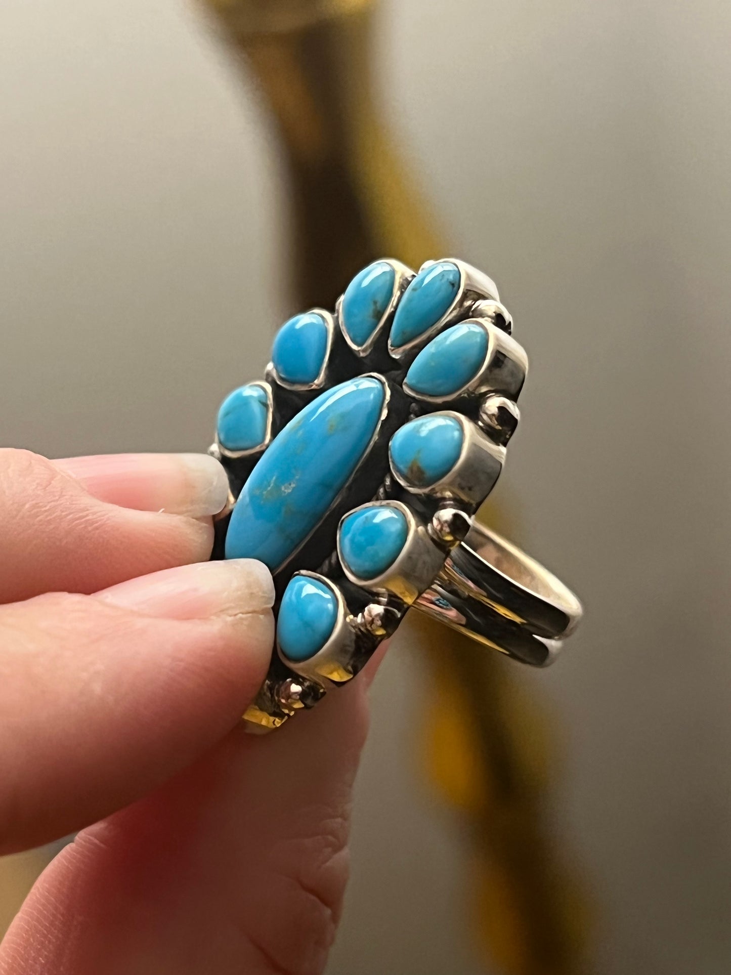 Turquoise & Pure Texan Sterling Rings
