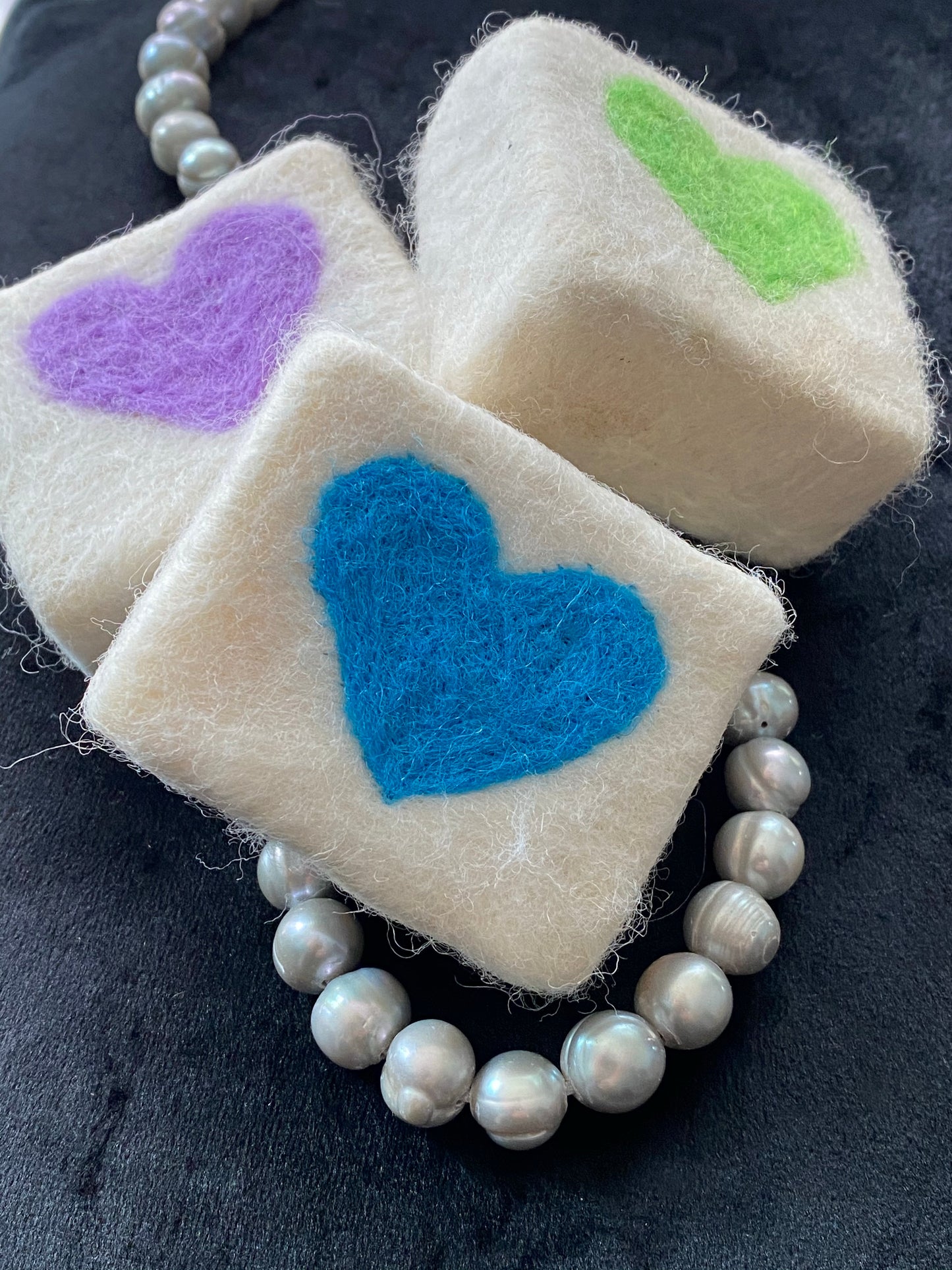 Egyptian Lemon and Eucalyptus Felted Soap