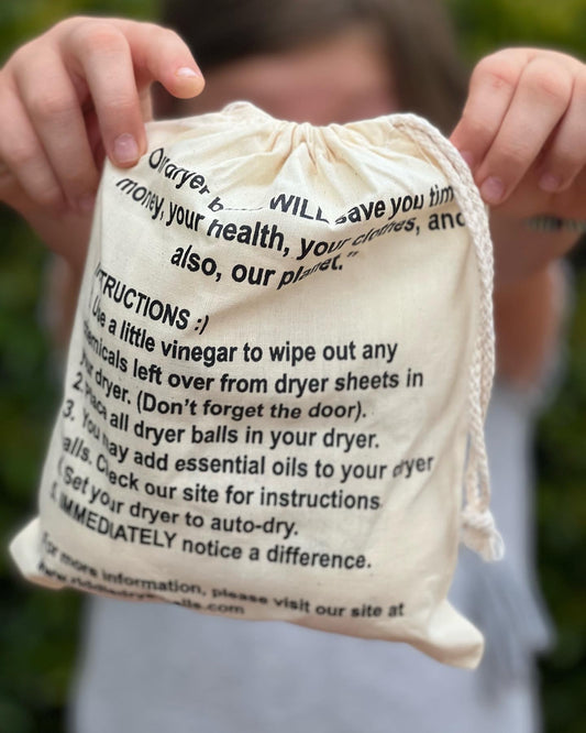 RIDDLE BRAND Dryer Balls (SET OF 3) White