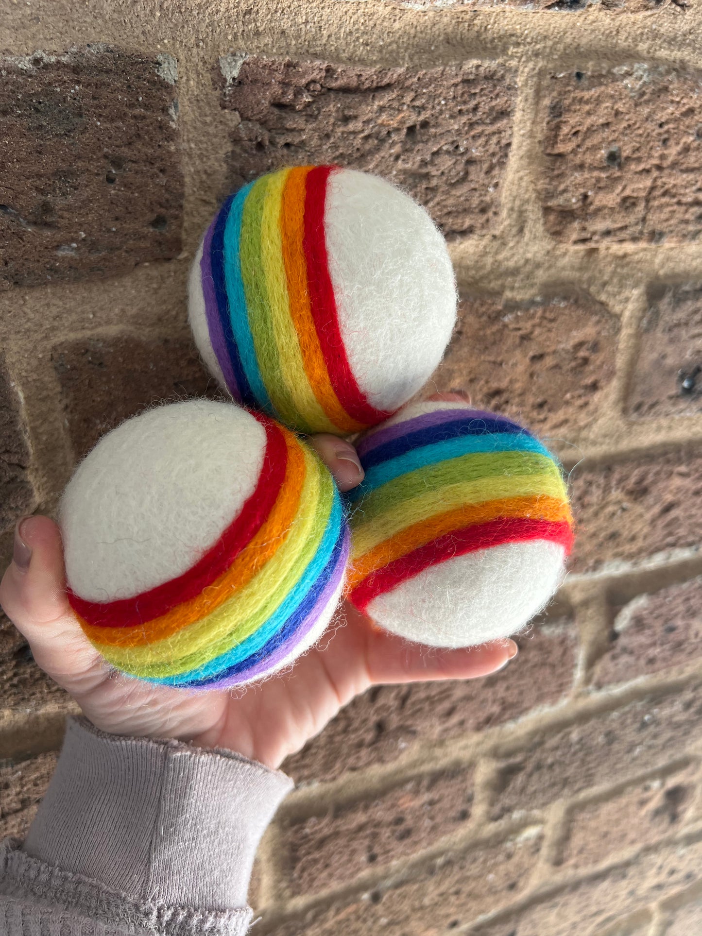 Pride  🌈 Wool Dryer Balls (SET OF 3)