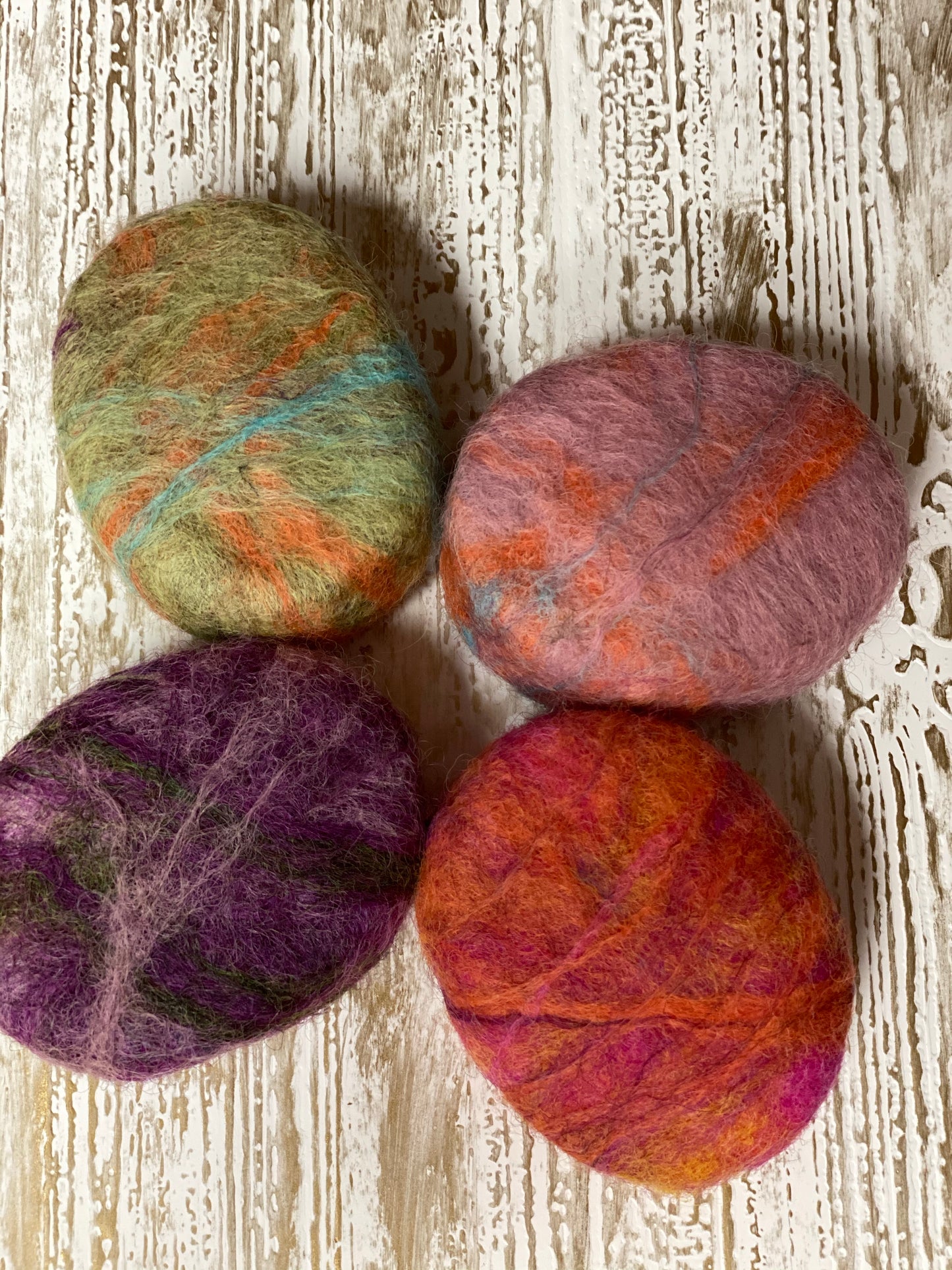 Oval Felted Soap (Winter Cashmere)